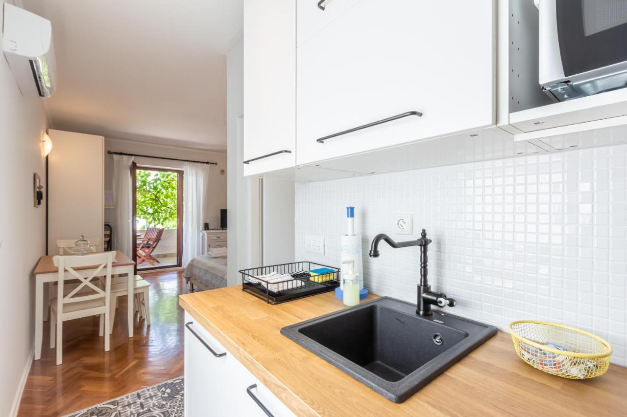Apartments Vladan With Terrace باشْكا المظهر الخارجي الصورة